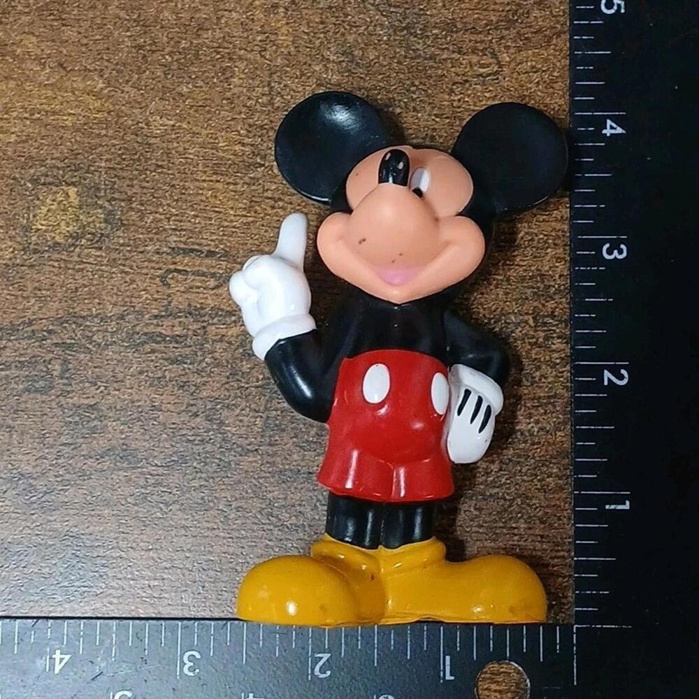 Vintage 4" Mickey Mouse Figure, Figurine - Picture 7 of 7
